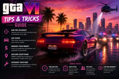GTA 6 tips and tricks guide