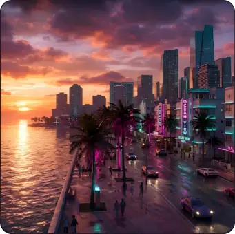 GTA 6 beginner guide open-world city overview