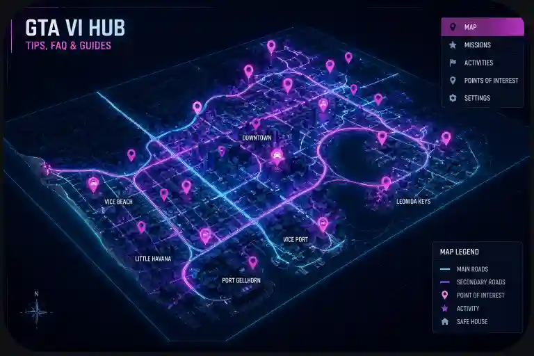 GTA 6 Map Guide